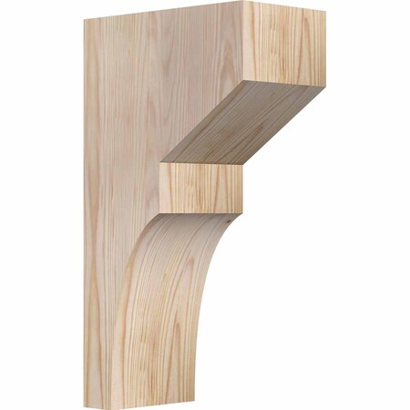 Ekena Millwork Monterey Smooth Corbel, Douglas Fir, 5 1/2"W x 10"D x 18"H COR06X10X18MON00SDF